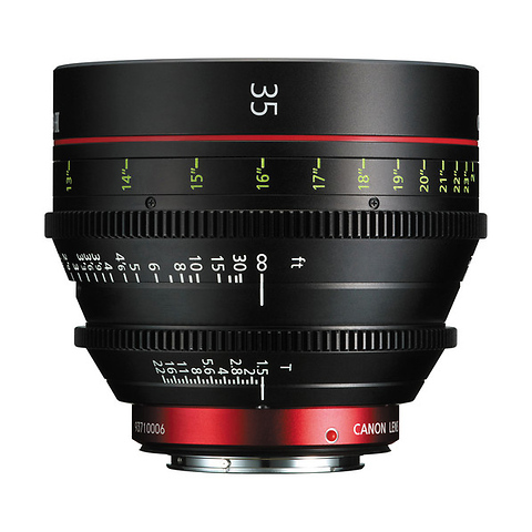 CN-E 35mm T1.5 L F Cinema Prime Lens (EF Mount) - Pre-Owned Image 0