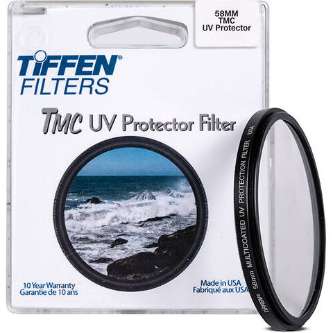 58mm Multicoated UV Protection Filter Image 1