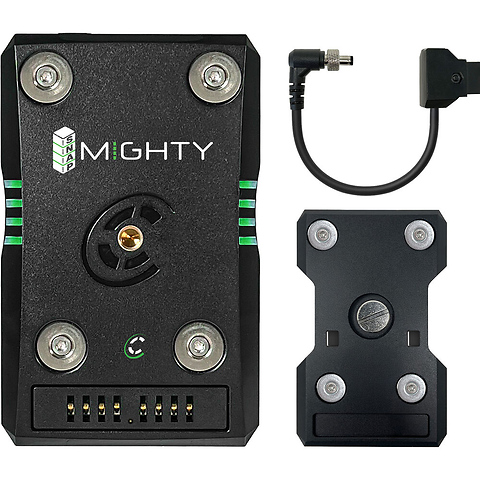 SNAP MIGHTY-i Smart Stacking Battery with D-Tap to Barrel Cable & Plate (45Wh) Image 0