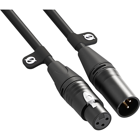 XLR Male to XLR Female Cable (Black, 9.8 ft.) Image 0