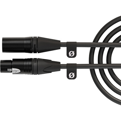 XLR Male to XLR Female Cable (Black, 9.8 ft.) Image 1