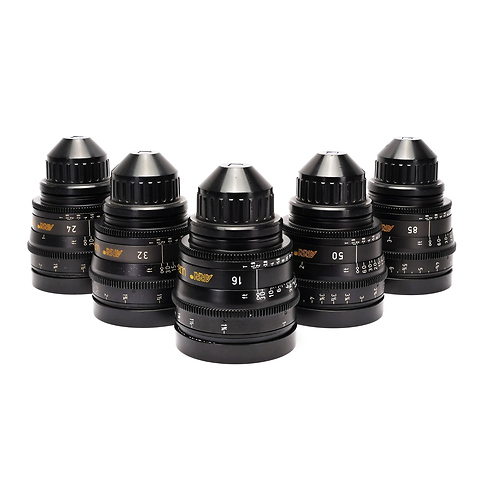 Ultra Prime 5 Cinema Lens Set- 16mm, 24mm, 32mm, 50mm, 85mm T1.9 PL - Pre-Owned Image 1