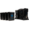 Micro-Series 98 4-Battery Kit with Quad Pro Charger (V-Mount) Thumbnail 0