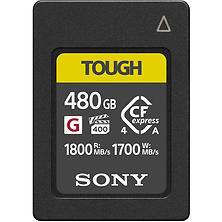 480GB CFexpress 4.0 Type A TOUGH Memory Card Image 0