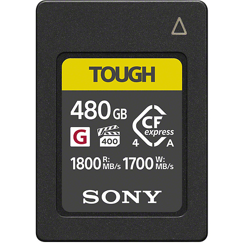 480GB CFexpress 4.0 Type A TOUGH Memory Card Image 0