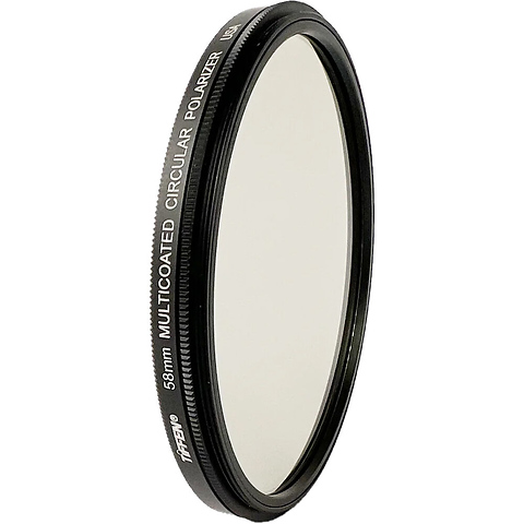58mm Multicoated Circular Polarizer Filter Image 0