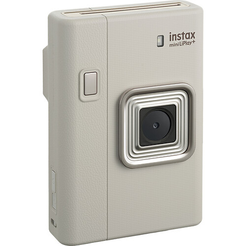 INSTAX Mini LiPlay+ Hybrid Instant Camera (Sand Beige) Image 8