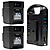 2x Kratos 150Wh Gold Mount Li-Ion Batteries & Dual Battery Charger Kit