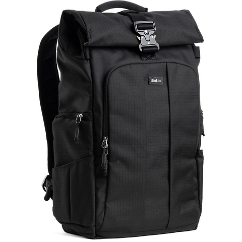FocusPoint Rolltop Camera Backpack (Asphalt Black, 30 L) Image 0