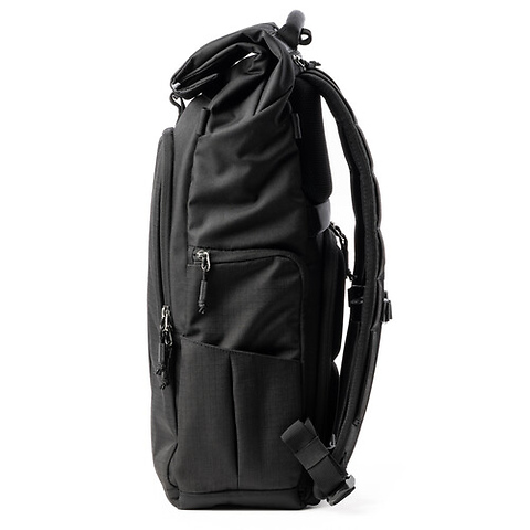 FocusPoint Rolltop Camera Backpack (Asphalt Black, 30 L) Image 3
