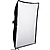 Heat-Resistant Rectangular Softbox with Grid (48 x 72