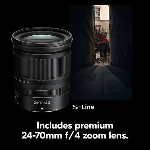 Z f Mirrorless Digital Camera with 24-70mm f/4 Lens (Silver) Image 6