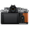 Z f Mirrorless Digital Camera Body (Silver & Cognac Brown) Thumbnail 4