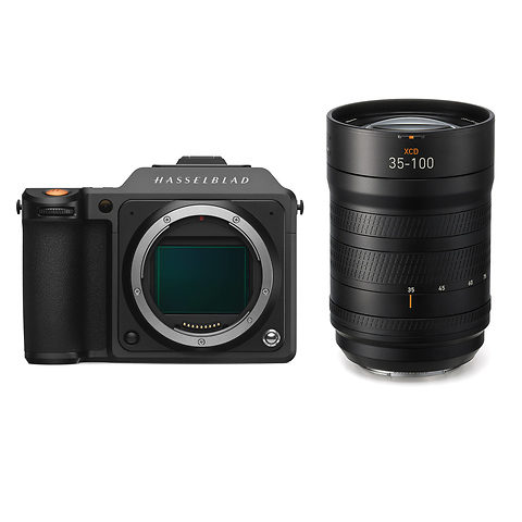 X2D 100C Digital Medium Format Mirrorless Camera with XCD 35-100mm f/2.8-4 E Lens Image 0