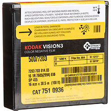 VISION3 50D Color Negative Film #7203 (16mm, 100 ft. Roll, Single Perf) Image 0