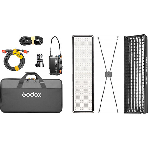 KNOWLED F200SR RGB Flexible LED Light Mat (1 x 4 ft.) Image 3