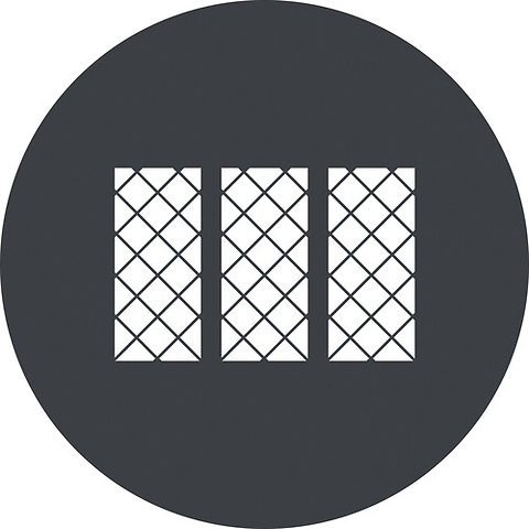 GP-GS4 Gobo Set for MG1200Bi Spotlight Mount (6-Pack) Image 3