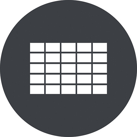 GP-GS4 Gobo Set for MG1200Bi Spotlight Mount (6-Pack) Image 4