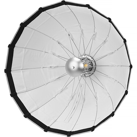 Bowens Mount Umbrella-Style Easy Lock Softbox (Black/White, 33.5 in.) Image 1