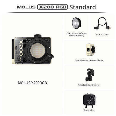 Molus X200 RGB COB LED Light Image 8