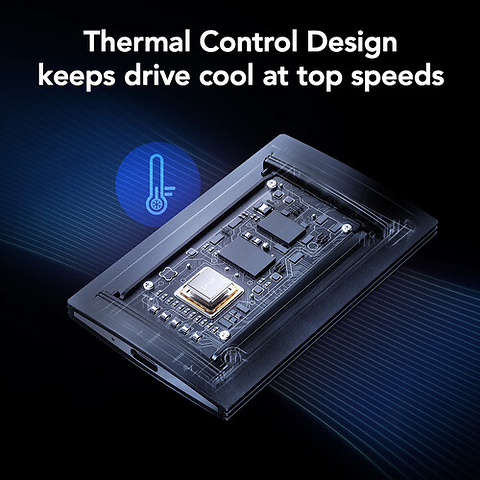 1TB SL500 USB-C 3.2 Gen 2x2 Portable SSD with Magnetic Set Image 5