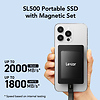 1TB SL500 USB-C 3.2 Gen 2x2 Portable SSD with Magnetic Set Thumbnail 1