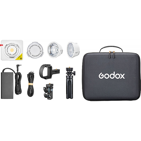 ML100R RGB Portable LED Light Kit (36 degree Lens & Power Bank Holder) Image 0