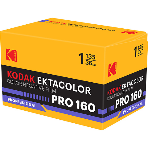 Ektacolor Pro 160 Color Negative Film (35mm Roll Film, 36 Exposures) Image 1