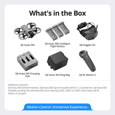 Avata 360 Motion Fly More Combo Image 8