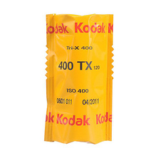 Tri-X 400 Black and White Negative Film (120 Roll Film, Single Roll) Image 0