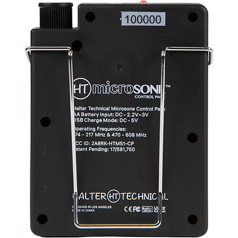 Microsone Discreet Audio Monitoring System (Light Skin Tone, 174 to 217 + 470 to 608 MHz) Image 6
