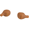 Pair of Microsone Bluetooth IFB Earbuds with Charging Case (Dark Skin Tone) Thumbnail 3