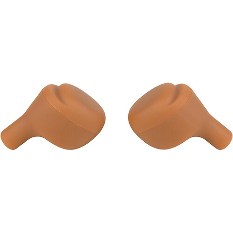 Pair of Microsone Bluetooth IFB Earbuds with Charging Case (Dark Skin Tone) Image 2