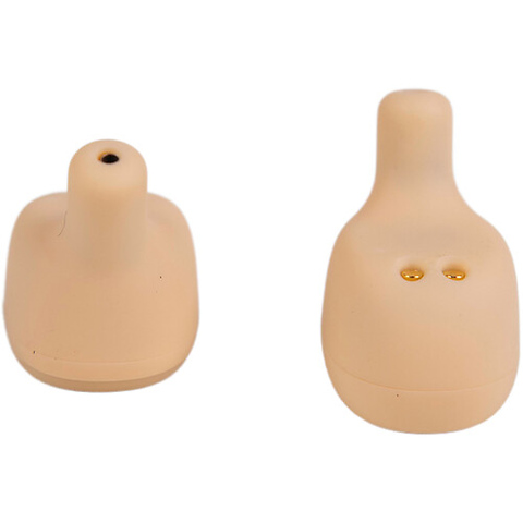 Pair of Microsone Bluetooth IFB Earbuds with Charging Case (Light Skin Tone) Image 3