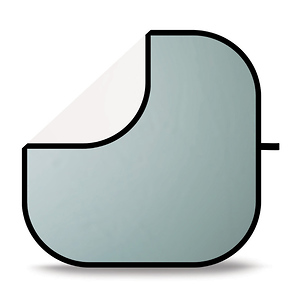 52in. Silver / White Reflector