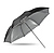 43in. Soft Silver Collapsible Umbrella