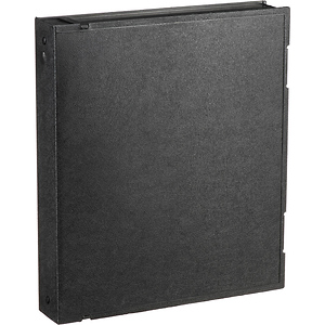 Archival Safe-T-Binder with Rings, Black