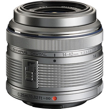 M. Zuiko Digital ED 14-42mm f/3.5-5.6 II Micro 4/3 Lens (Silver) Image 0