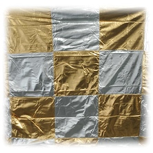 12' x 12' Checkerboard Lame Image 0