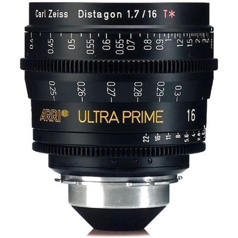 Ultra Prime 16mm T1.9 Cine Lens (PL Mount, Feet) Image 0