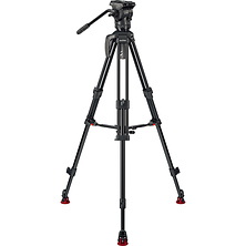 75/2 Mark II Aluminum Tripod System with Ace XL Head & Mid-Level Spreader Image 0