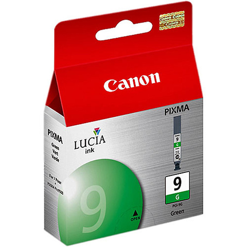 PGI-9G Green Lucia Pigment Ink Cartridge for Pro9500 Printer Image 0