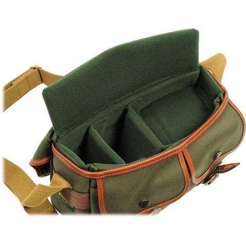 Small Hadley Camera Bag (Sage w/ Tan Trim) Image 1