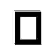8x10/5x7 Single Mat (White) Image 0