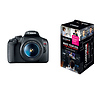 EOS Rebel T7 Digital SLR Camera with 18-55mm Lens w/Canon Webcam Starter Kit Thumbnail 0