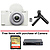 ZV-1F Vlogging Camera (White) with Sony Vlogger's Accessory KIT (ACC-VC1)