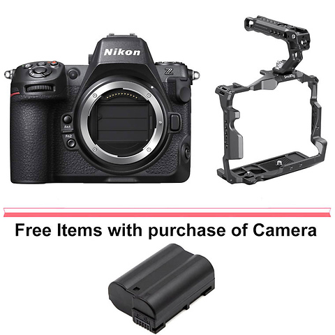 Z 8 Mirrorless Digital Camera Body with SmallRig Cage Kit Image 0