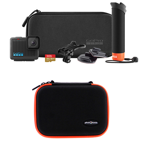 HERO Compact Action Camera Specialty Bundle with Phototools Metro GoPro Hard Case Image 0