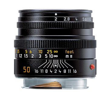 50mm f/2.0 Summicron M Manual Focus Lens (Black)