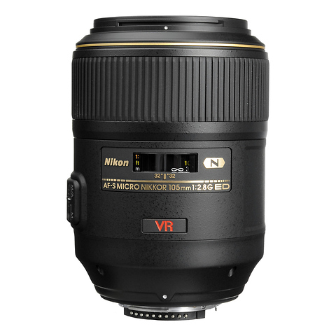 AF-S 105mm f/2.8G Micro VR IF ED Lens Image 1